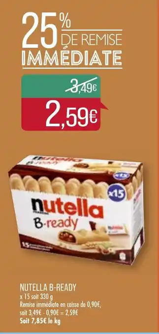 Match Nutella B-Ready offre