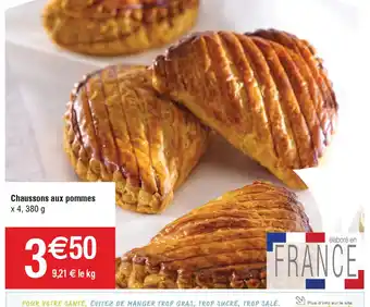 Cora x Carrefour Chaussons aux pommes offre