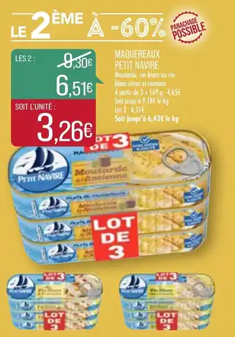 Match Mauereaux Petit Navire offre