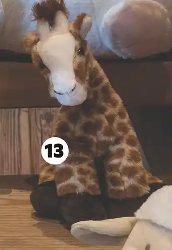 Maxi Bazar Peluche girafe offre