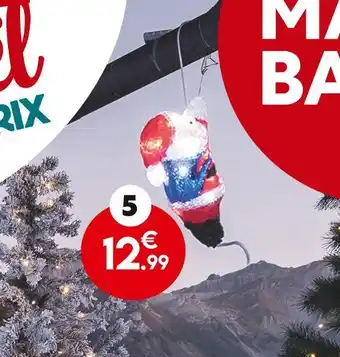 Maxi Bazar Père noël grimpeur offre
