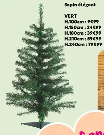 Maxi Bazar Sapin élégant offre