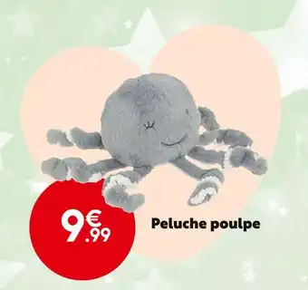 Maxi Bazar Peluche poulpe offre