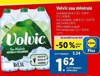 Volvic eau minérale
