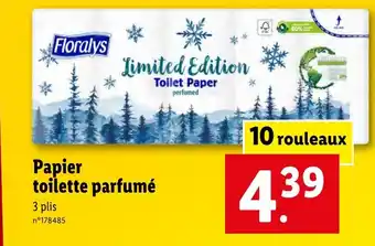 Lidl Papier toilette parfumé offre