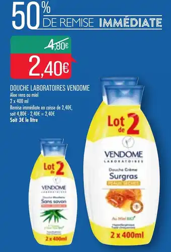 Match Douche Laboratoires Vendome offre