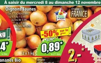Norma Oignons Jaunes offre