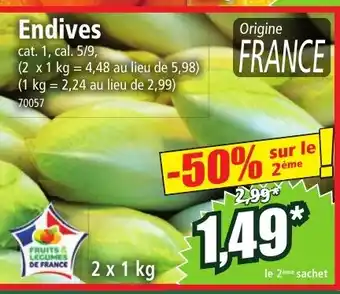 Norma Endives offre