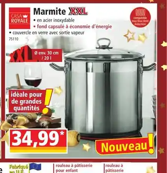 Norma Marmite XXL offre