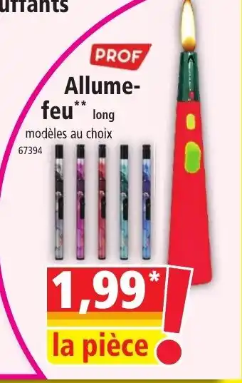 Norma Allume-feu offre