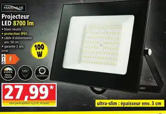 Norma Projecteur LED 8700 Im offre