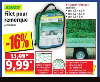 Filet pour remorque