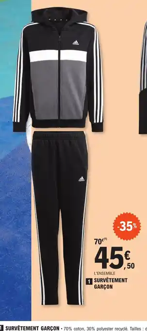 E.Leclerc 1 SURVÊTEMENT GARÇON offre