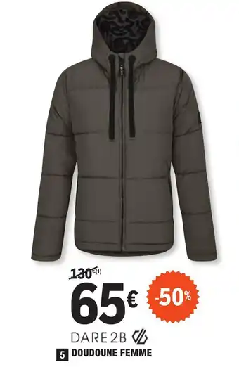 E.Leclerc 5 DOUDOUNE FEMME offre