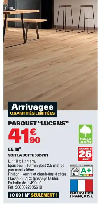 PARQUET "LUCENS"
