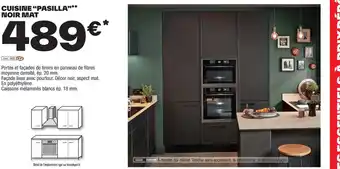 CUISINE "PASILLA NOIR MAT