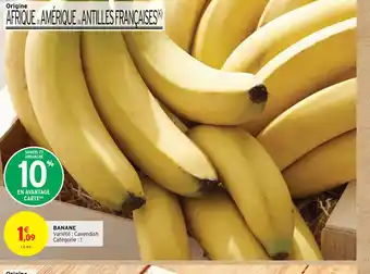 Intermarché BANANE offre
