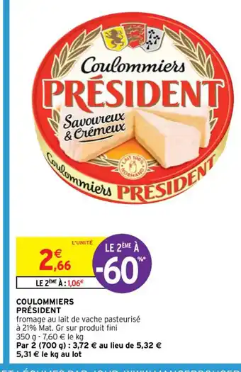 Intermarché COULOMMIERS PRÉSIDENT offre