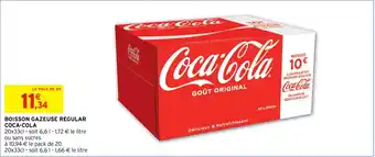 Intermarché BOISSON GAZEUSE REGULAR COCA-COLA offre