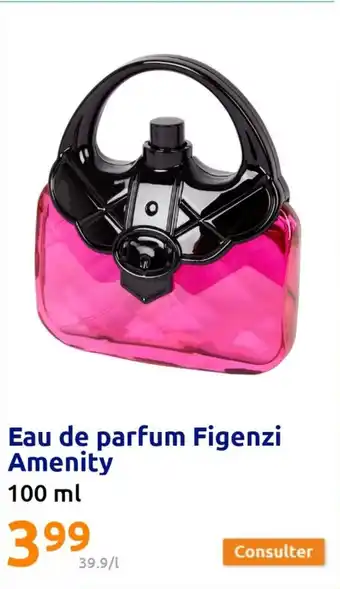 Action Eau de parfum Figenzi Amenity offre
