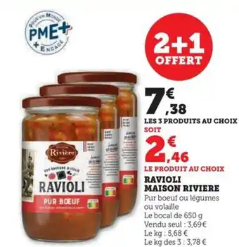RAVIOLI MAISON RIVIERE