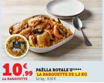 Hyper U PAËLLA ROYALE U(¹) offre