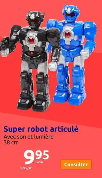 Action Super robot articulé offre