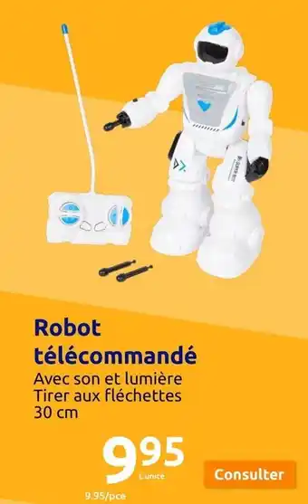 Action Robot télécommandé offre