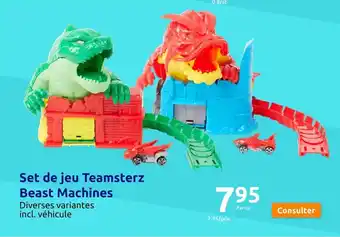 Action Set de jeu Teamsterz Beast Machines offre