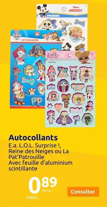 Action Autocollants offre