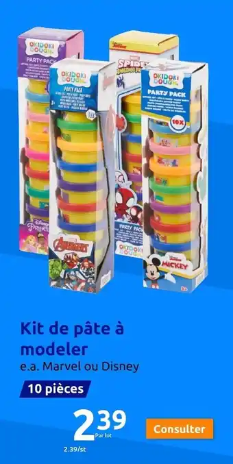 Action Kit de pâte à modeler offre