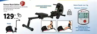 Lidl Rameur Black Edition offre