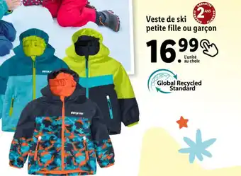 Lidl Veste de ski petite fille ou garçon offre