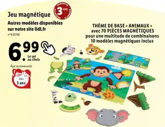 Lidl Jeu magnétique offre