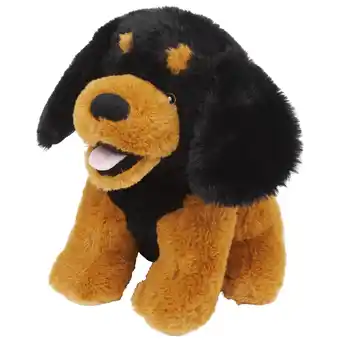 Action Action chien en peluche offre