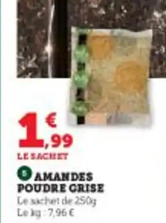 Super U AMANDES POUDRE CRISE offre