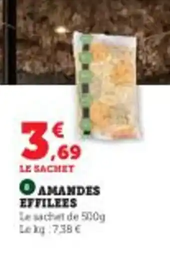 Super U AMANDES EFFILEES offre