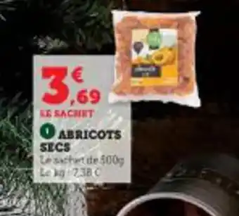 Super U ABRICOTS SECS offre