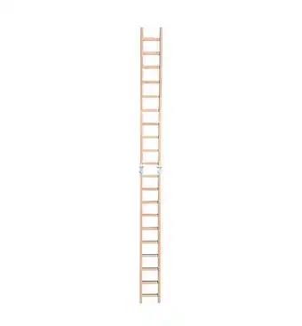 Bricorama Echelle plate de toit en bois pour couvreur 5m hailo safety roof offre