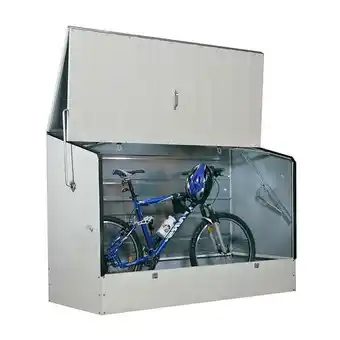 Bricorama Abri à vélos en métal 1750l crème + kit d'ancrage - bicycle store offre