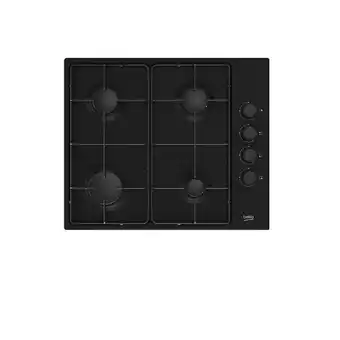 Bricorama Table de cuisson gaz 61cm 4 feux 7900w noir - higg64123sb offre