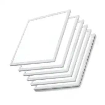 Bricorama Panneau led 60x60 slim 36w blanc (pack de 6) - blanc neutre 4000k - 5500k - silamp offre
