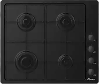 Bricorama Table de cuisson gaz 60cm 4 feux noir - chw6lbb offre