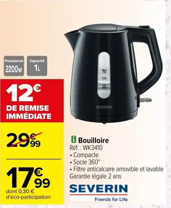 Carrefour Bouilloire offre