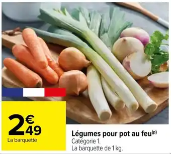 Carrefour Légumes pour pot au feu offre