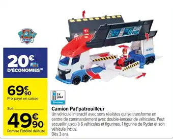 Camion Pat'patrouilleur