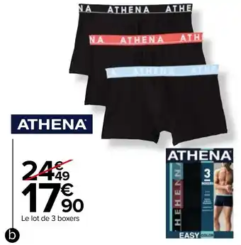 Carrefour Boxers homme offre