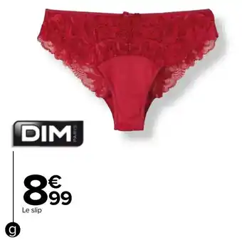 Carrefour Slip "Generous essentiel" offre