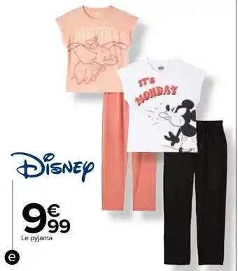 Carrefour Pyjama femme offre