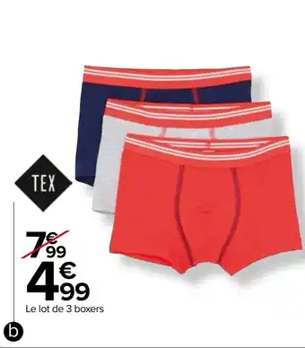 Carrefour Boxers offre